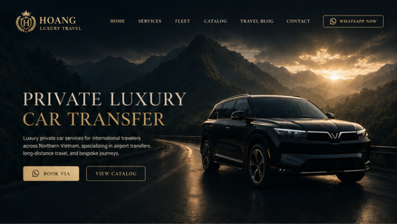 Hoang Luxury Travel - Private Luxury Car Transfer